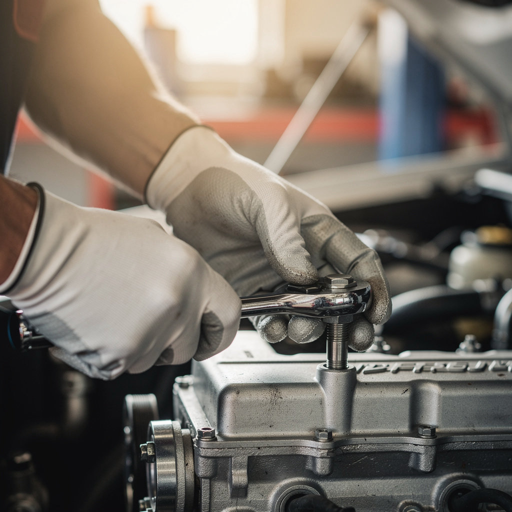 Alse Auto San Diego's certified technician performing a professional auto repair service in San Diego